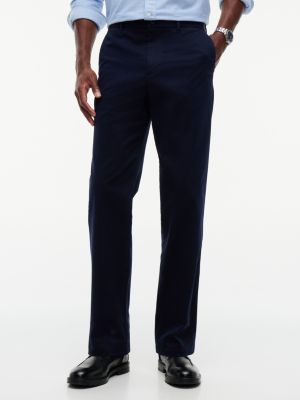 blue chinosy 1985 dover o regularnym porostym kroju dla mężczyźni - tommy hilfiger