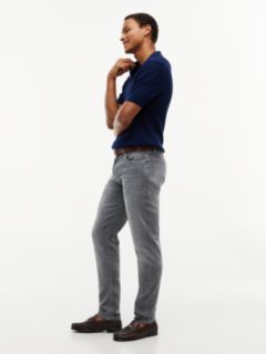 Bleecker Slim Faded Jeans — Grey 4