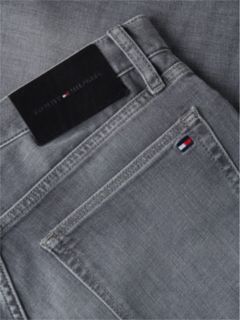 Bleecker Slim Faded Jeans — Grey 7