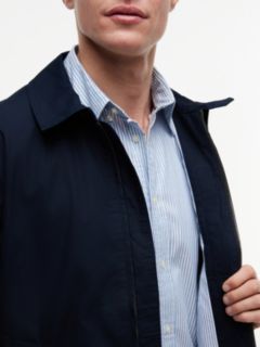 Lightweight Flag Embroidery Zip-Thru Ivy Jacket — Blue 4