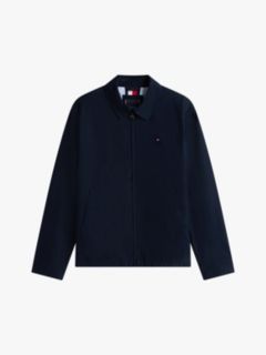 Lightweight Flag Embroidery Zip-Thru Ivy Jacket — Blue 6
