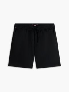 Dover Regular Straight Linen Blend Chino Shorts — Black 5