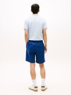 Dover Regular Straight Linen Blend Chino Shorts — Blue 4