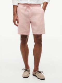 Dover Regular Straight Linen Blend Chino Shorts — Pink 2