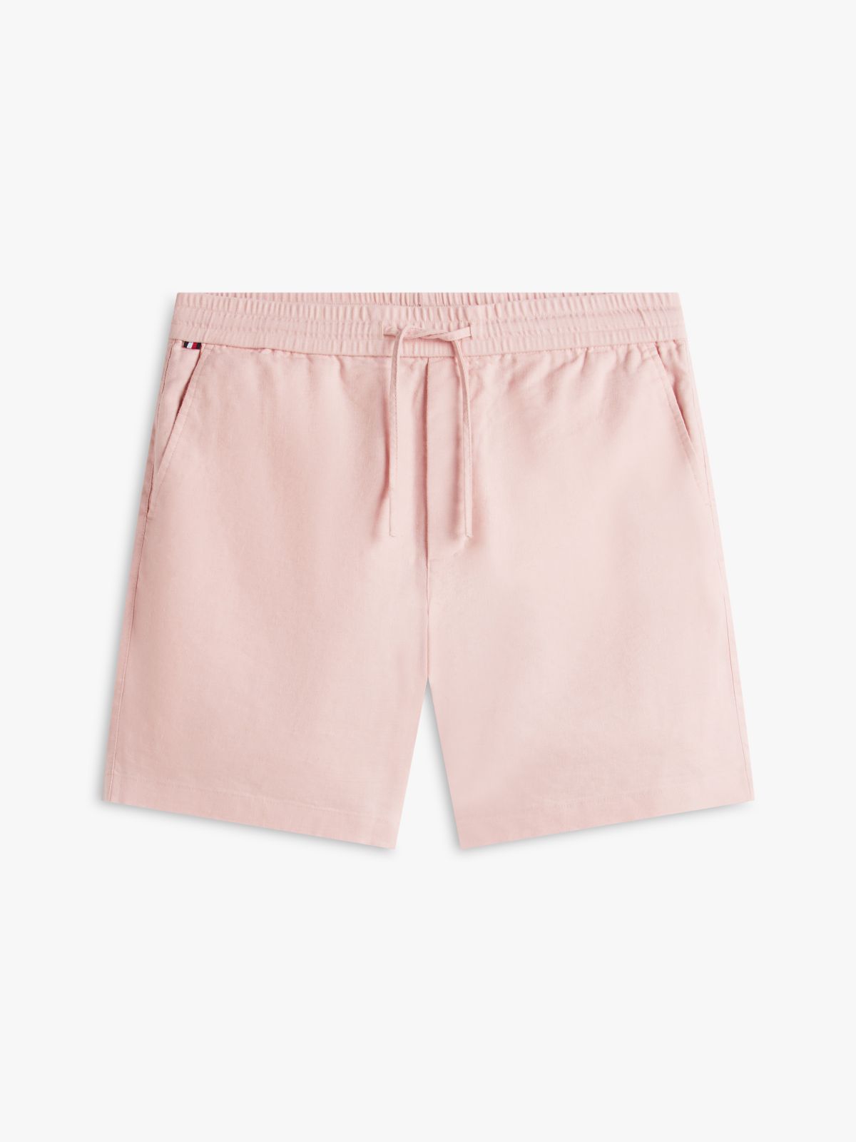 Dover Regular Straight Linen Blend Chino Shorts — Pink