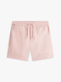 Dover Regular Straight Linen Blend Chino Shorts — Pink 5