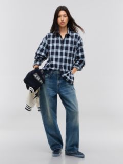 Tommy Hilfiger x FRGMT Regular Check Shirt — Blue 4