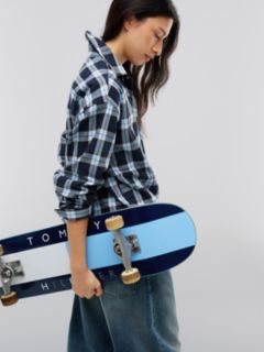 Tommy Hilfiger x FRGMT Regular Check Shirt — Blue 8