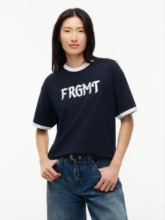 Tommy Hilfiger x FRGMT Relaxed Ringer T-Shirt — Blue 2
