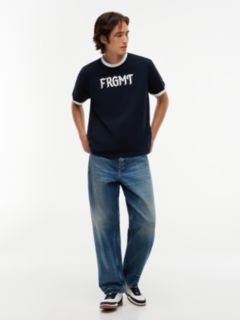 Tommy Hilfiger x FRGMT Relaxed Ringer T-Shirt — Blue 3