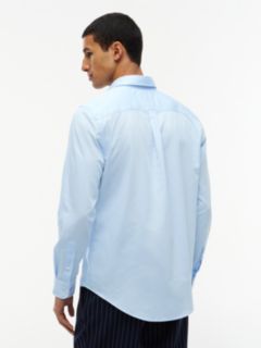 TH Flex Slim Fit Dobby Shirt — Blue 4