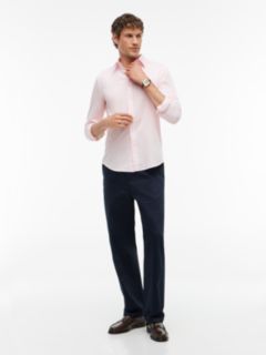 TH Flex Slim Fit Dobby Shirt — Pink 2