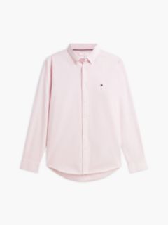 TH Flex Slim Fit Dobby Shirt — Pink 5