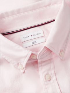 TH Flex Slim Fit Dobby Shirt — Pink 6