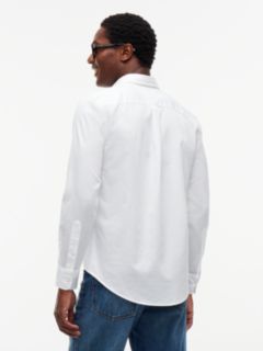 TH Flex Slim Fit Dobby Shirt — White 6