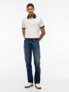 Regular Fit Textured Collar Polo Shirt — Yellow 2