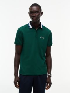 Regular Fit Tipped Collar Polo Shirt — Green 1