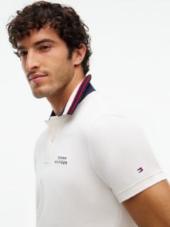 Regular Fit Tipped Collar Polo Shirt — Yellow 3