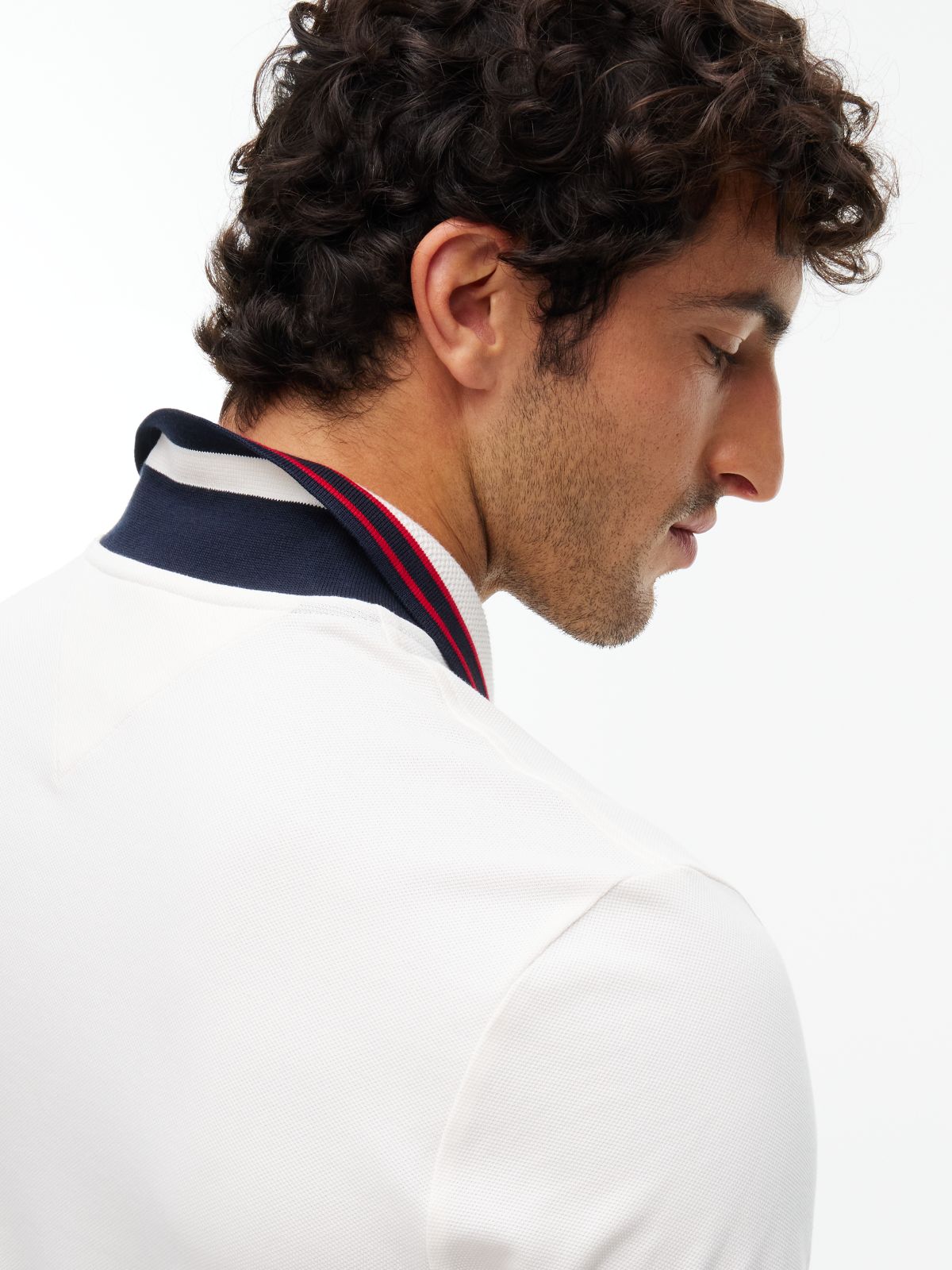 Regular Fit Tipped Collar Polo Shirt — Yellow