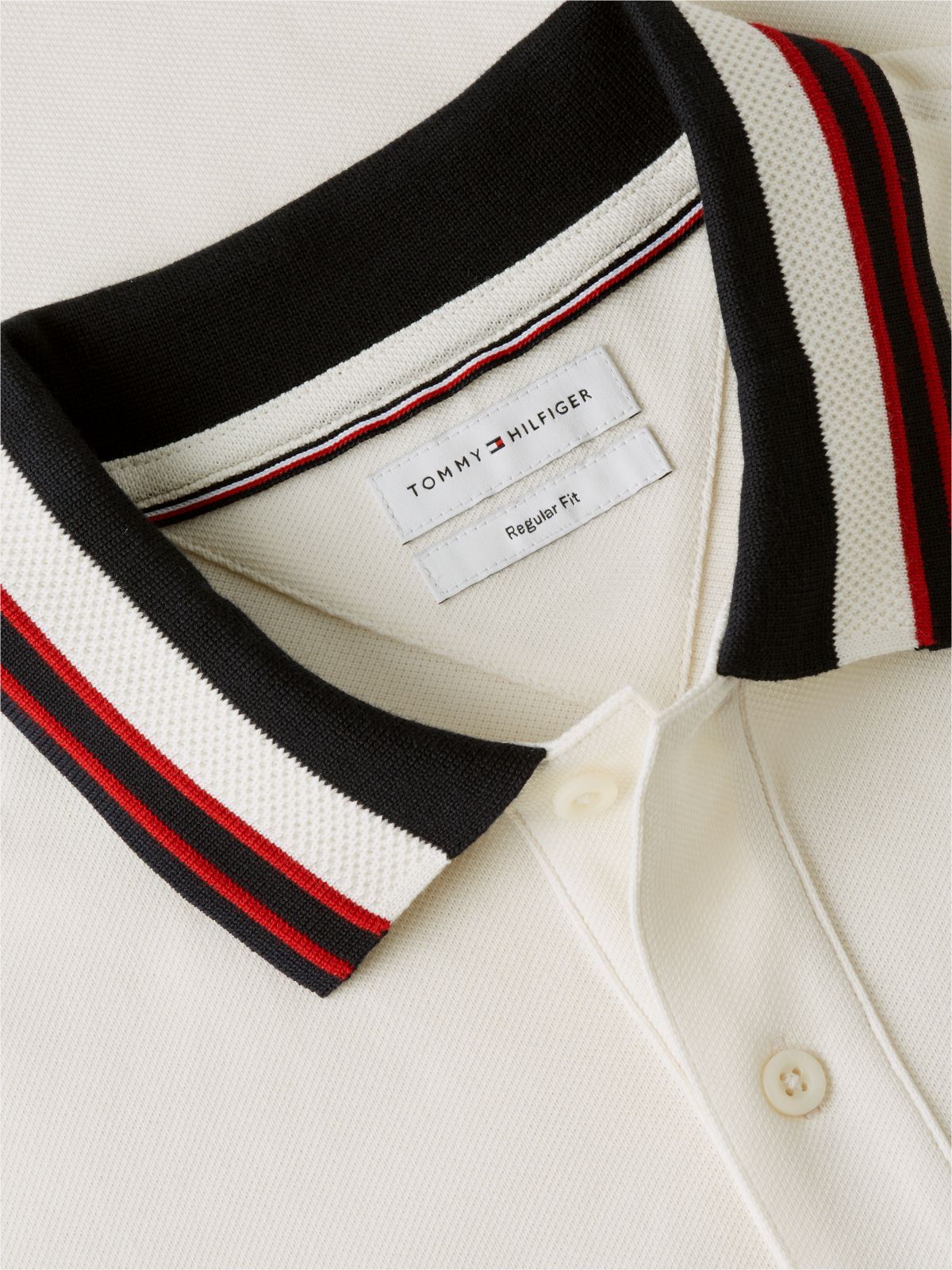 Regular Fit Tipped Collar Polo Shirt — Yellow