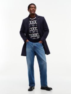 Fair Isle Wool Blend Jumper — Blue 2