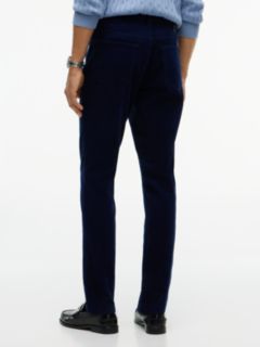 Bleeker Slim Corduroy Trousers — Blue 4