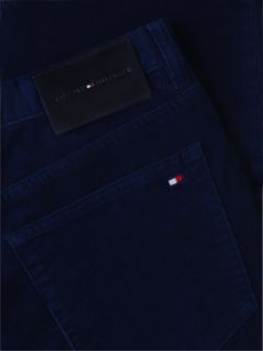 Bleeker Slim Corduroy Trousers — Blue 6
