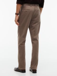 Denton Slim Straight Fine Corduroy Chinos — Beige 4