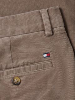 Denton Slim Straight Fine Corduroy Chinos — Beige 6
