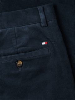 Denton Slim Straight Fine Corduroy Chinos — Blue 6