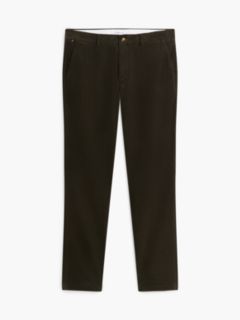Denton Slim Straight Fine Corduroy Chinos — Green 5