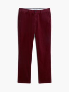 Denton Slim Straight Fine Corduroy Chinos — Purple 5