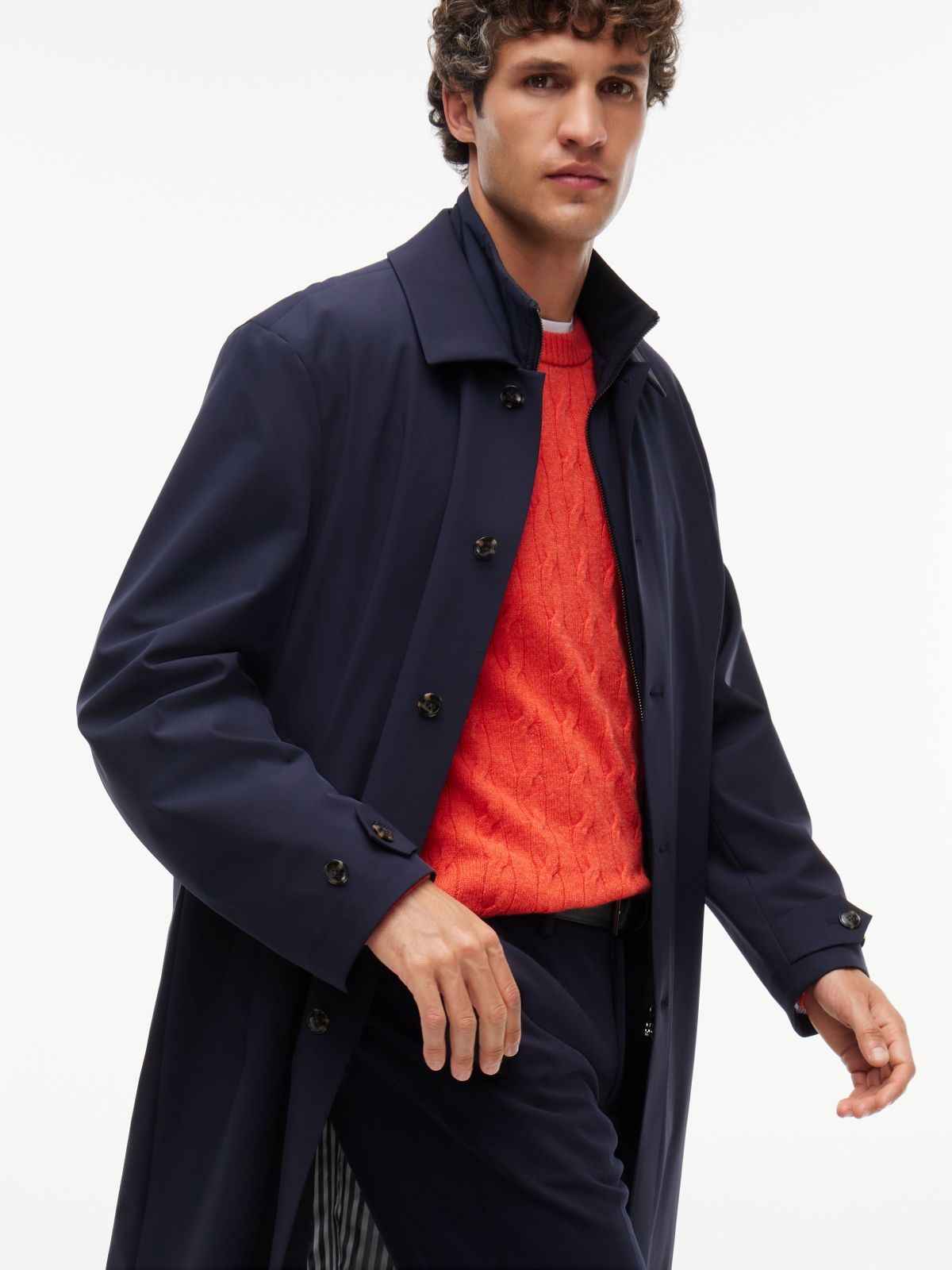 New York Label Performance 3-in-1 Coat — Blue