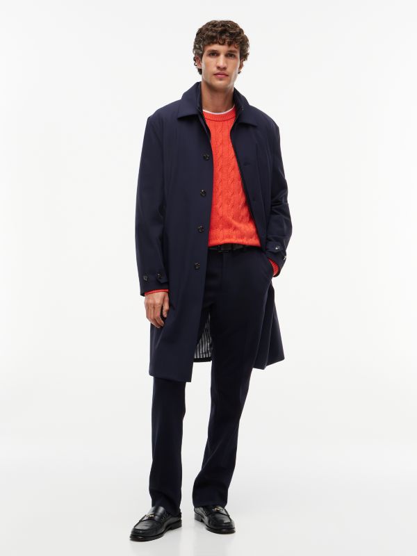 New York Label Performance 3-in-1 Coat — Blue
