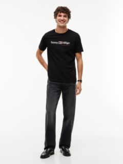 Logo Jersey Crew Neck T-Shirt — Black 2