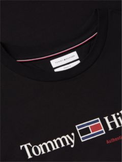 Logo Jersey Crew Neck T-Shirt — Black 6