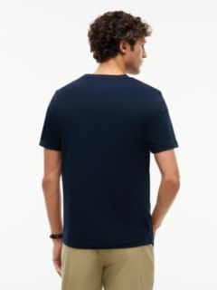 Logo Jersey Crew Neck T-Shirt — Blue 4
