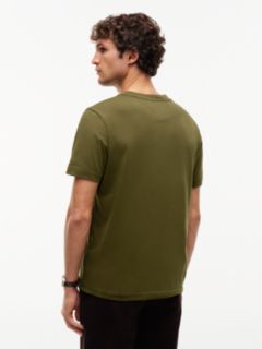 Logo Jersey Crew Neck T-Shirt — Green 4