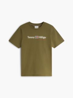 Logo Jersey Crew Neck T-Shirt — Green 5