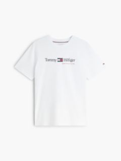 Logo Jersey Crew Neck T-Shirt — White 5