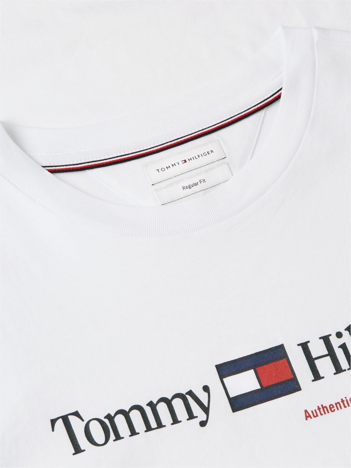 Logo Jersey Crew Neck T-Shirt — White