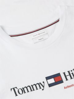 Logo Jersey Crew Neck T-Shirt — White 6