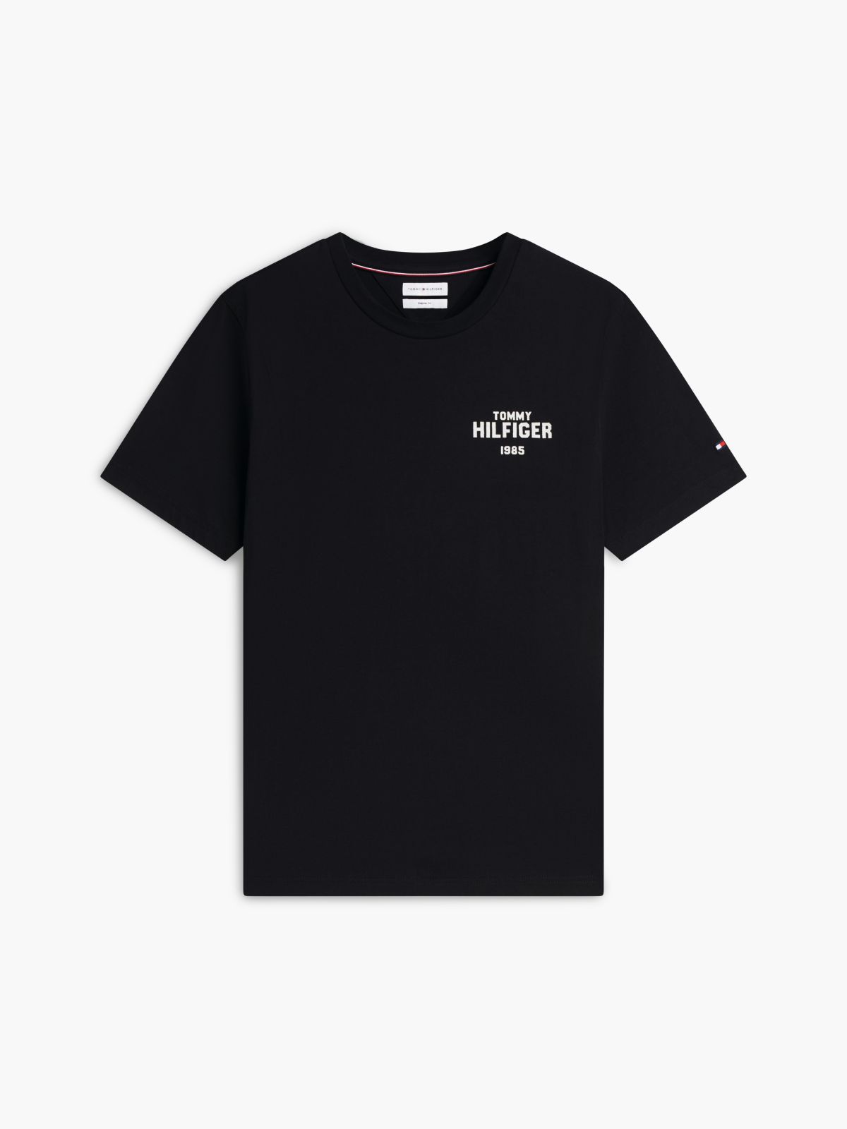 1985 Graphic Jersey T-Shirt — Black