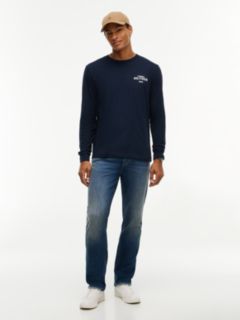 1985 Graphic Long Sleeve T-Shirt — Blue 2