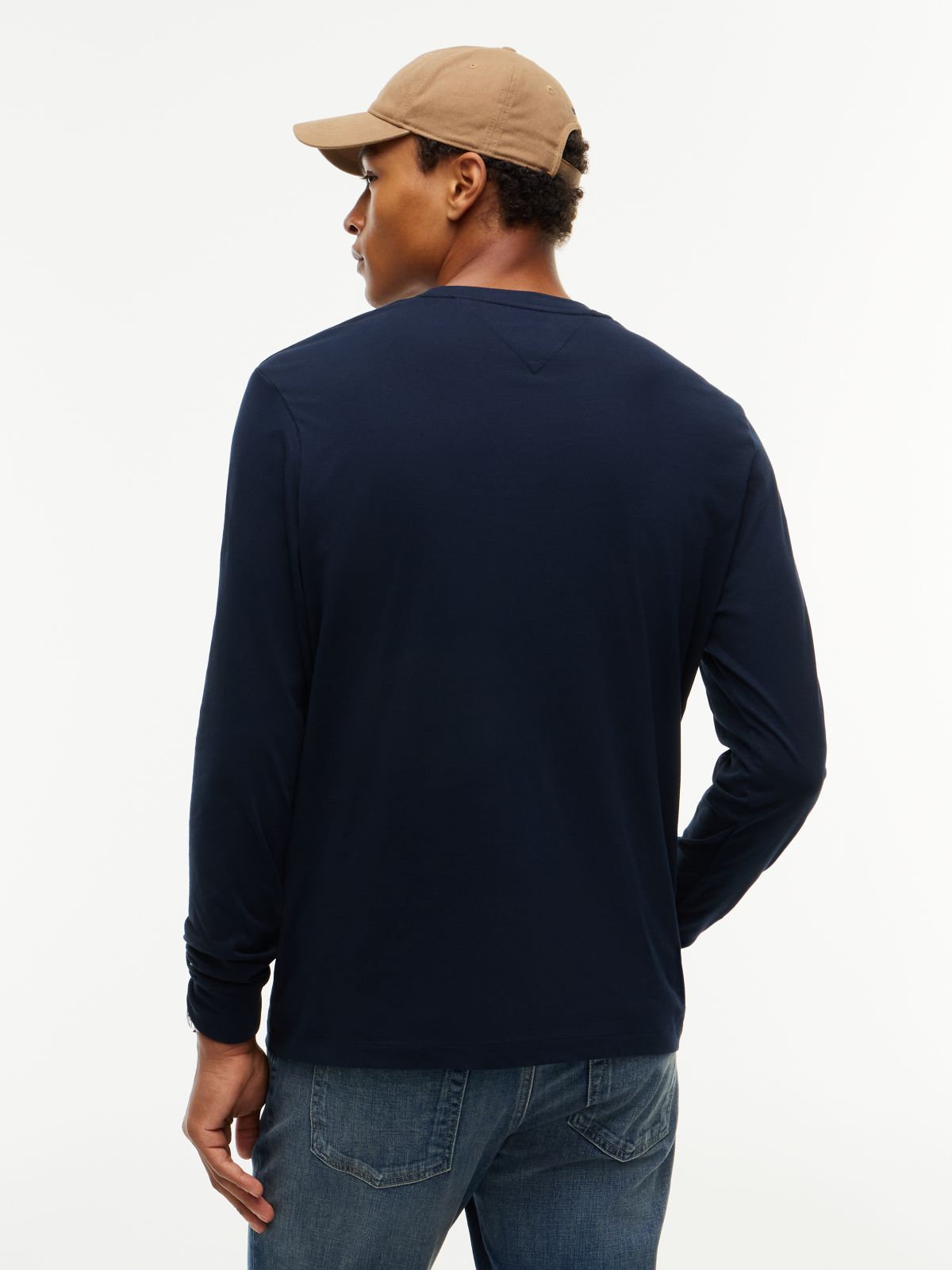 1985 Graphic Long Sleeve T-Shirt — Blue