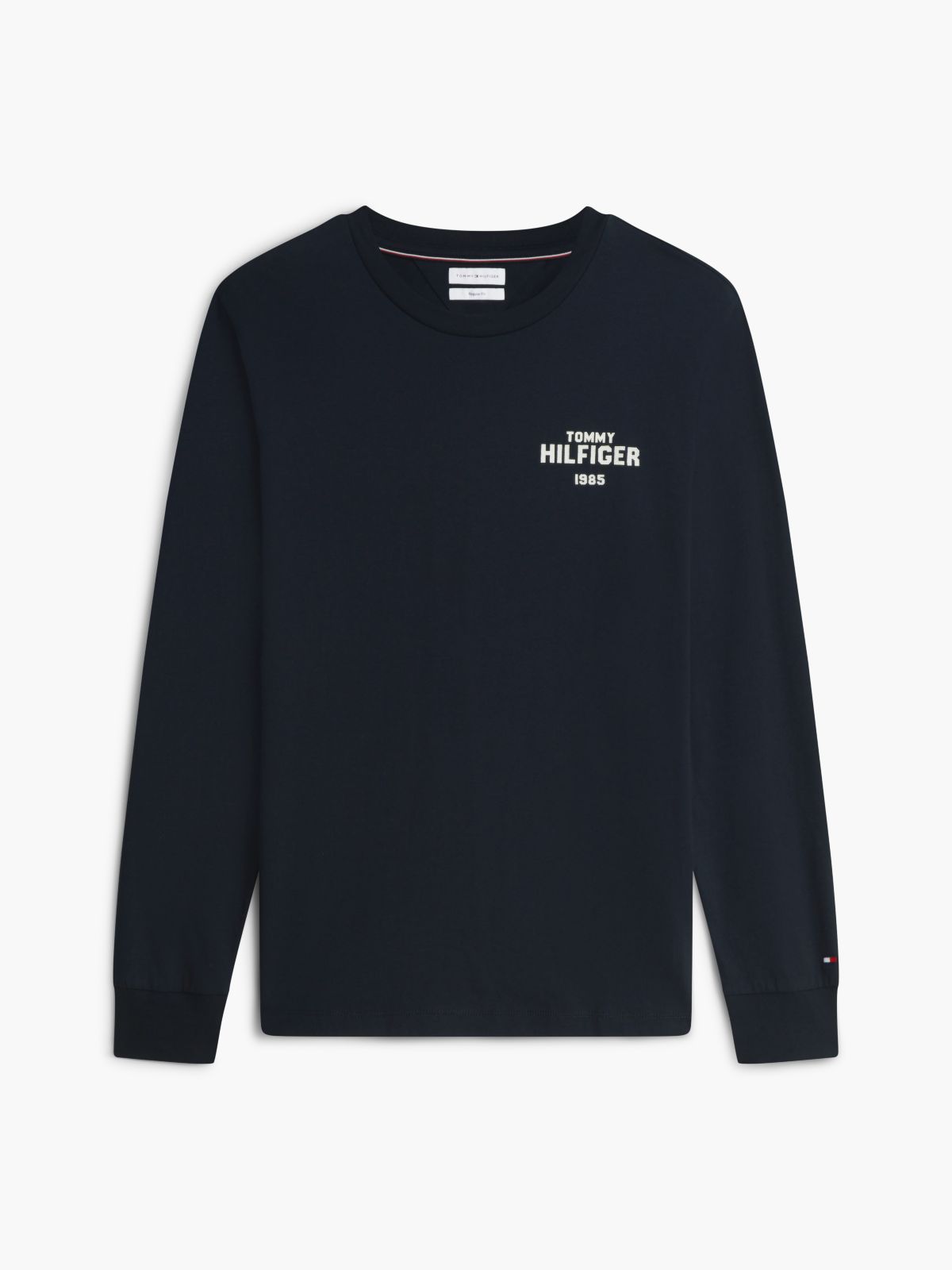1985 Graphic Long Sleeve T-Shirt — Blue