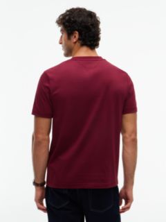 Logo Interlock Knit T-Shirt — Purple 4