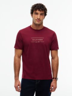 Logo Interlock Knit T-Shirt — Purple 1