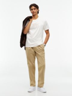 Logo Interlock Knit T-Shirt — Yellow 2