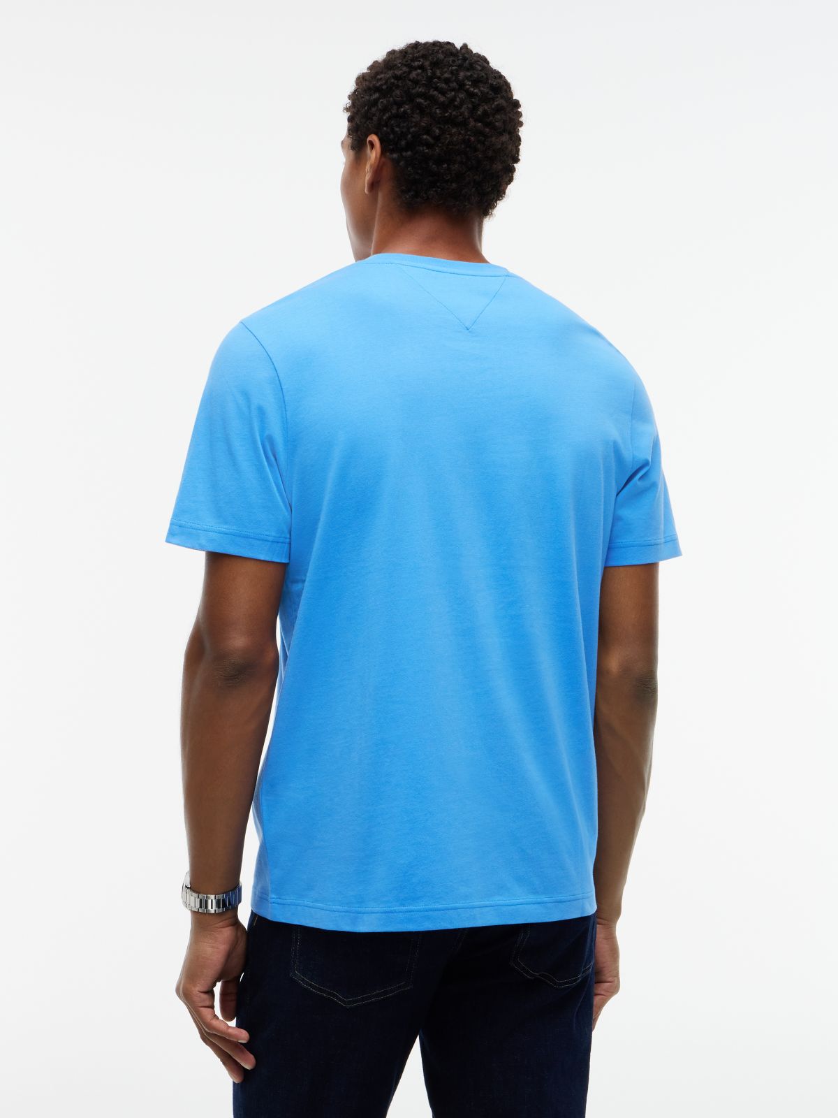 Tonal Graphic Jersey T-Shirt — Blue